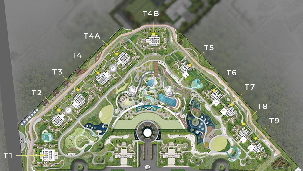 3 BHK Typical Floor Plan